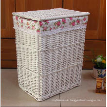 (BC-WB1021) High Quality Handmade Natural Willow Laundry Basket/Gift Basket